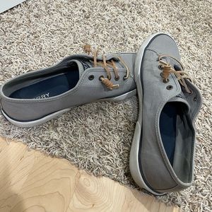 Sperry Top-sider lace up slip on shoes.